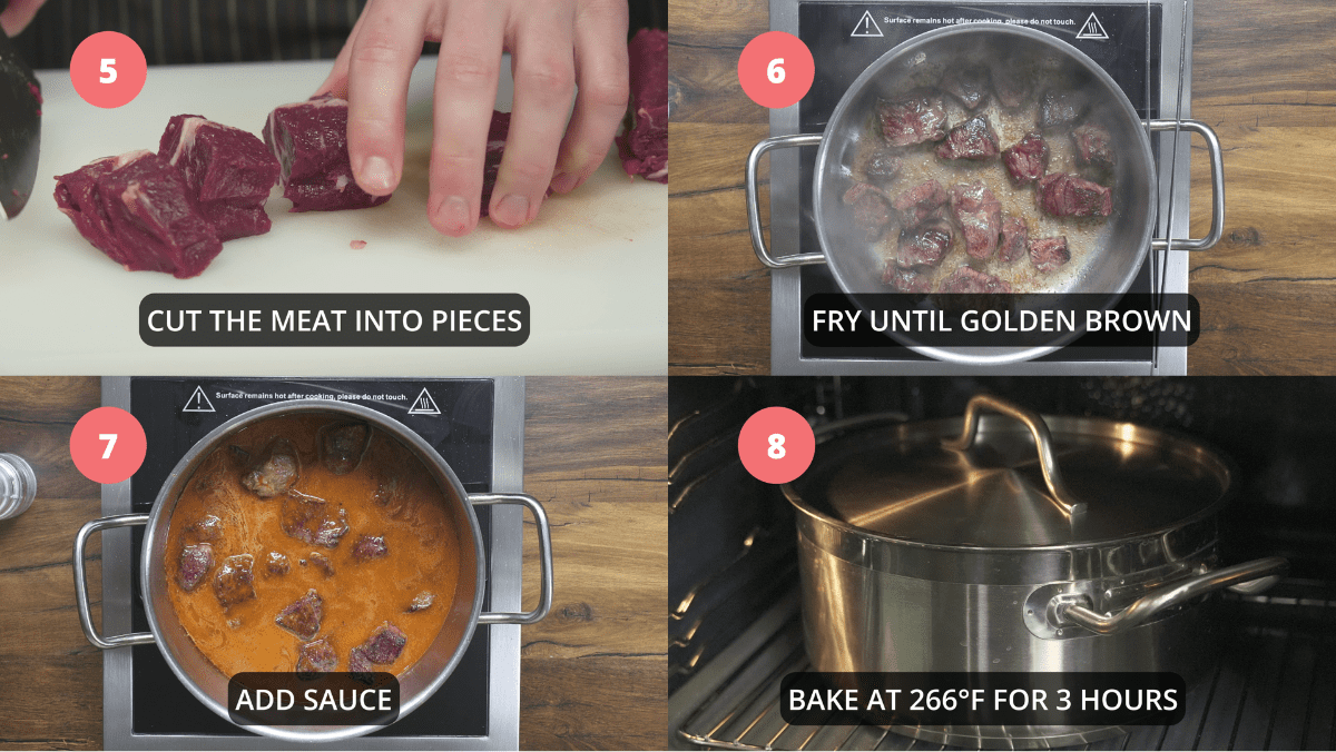 Chipotle Barbacoa Cooking Steps 5-8