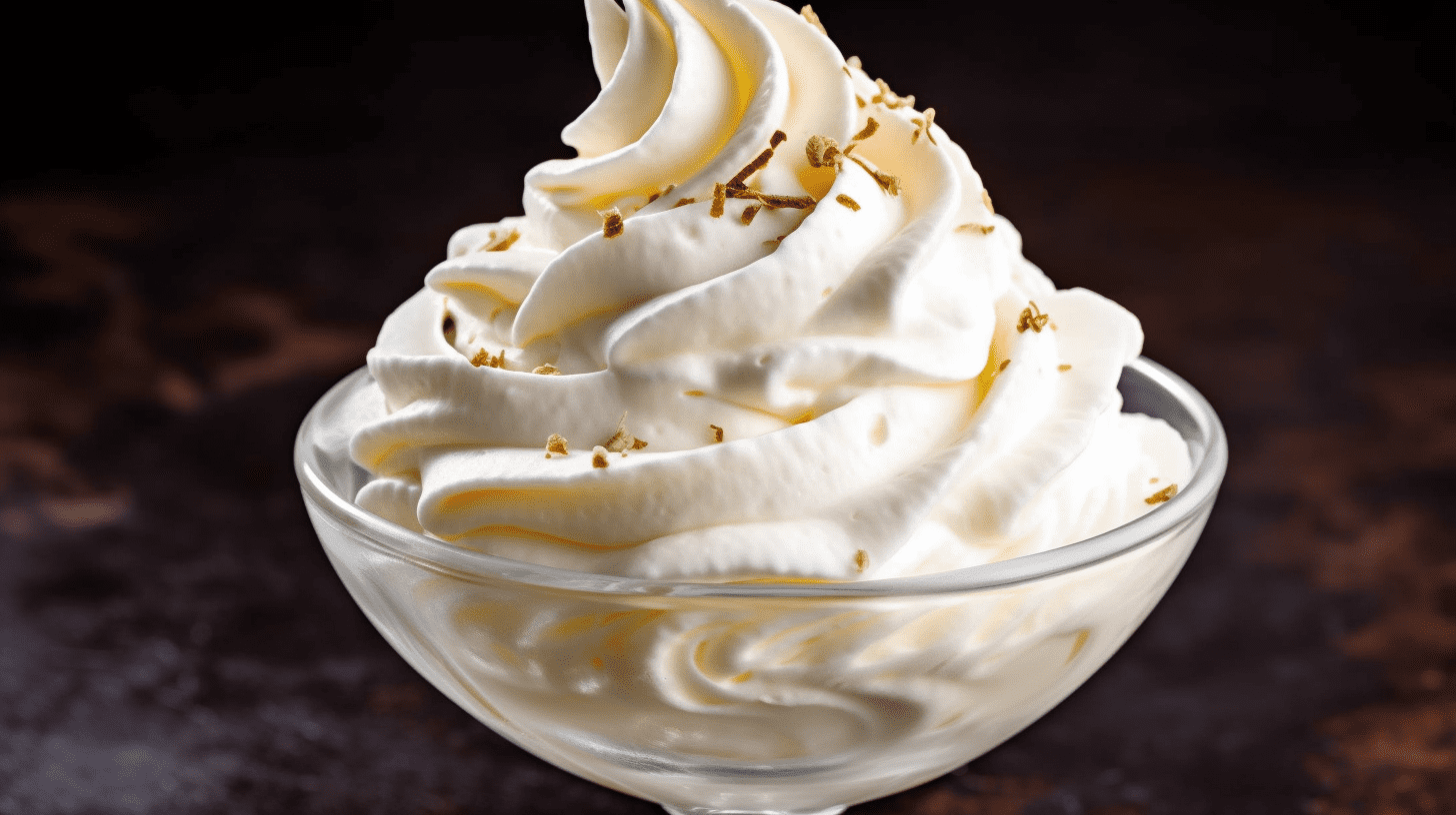 Homemade Whipped Cream step by step