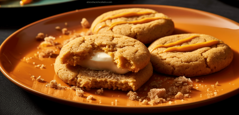 Pumpkin Cheesecake Cookies