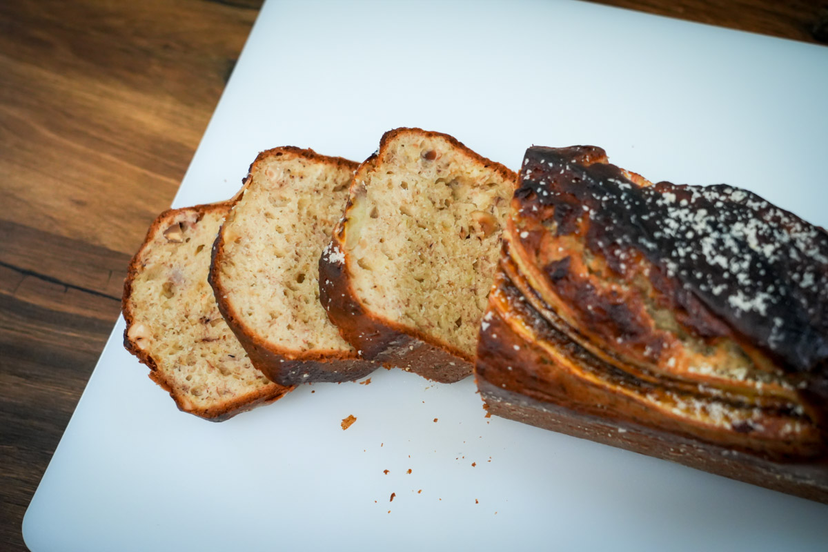 bread with bananas