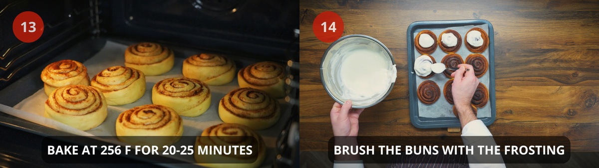 cinnamon rolls recipe step by step 13-14