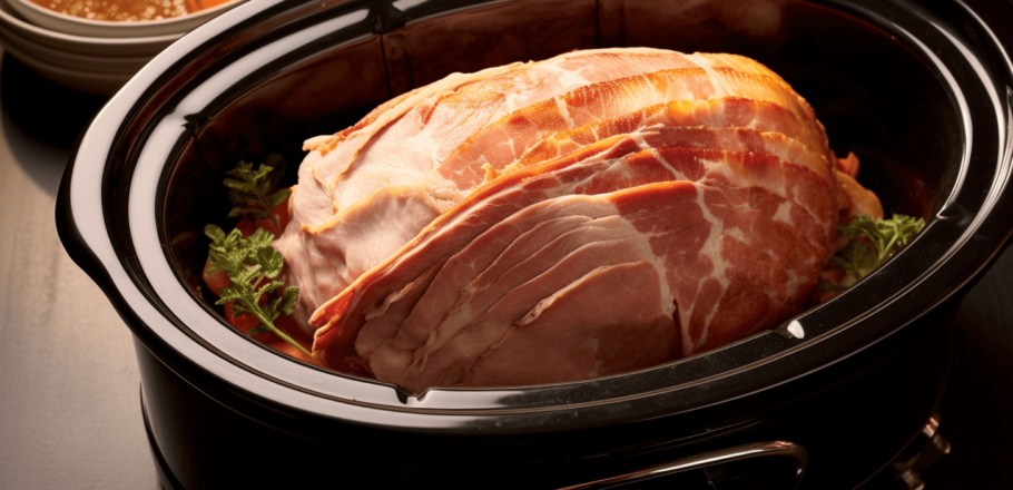 homemade Slow Cooker Ham recipe