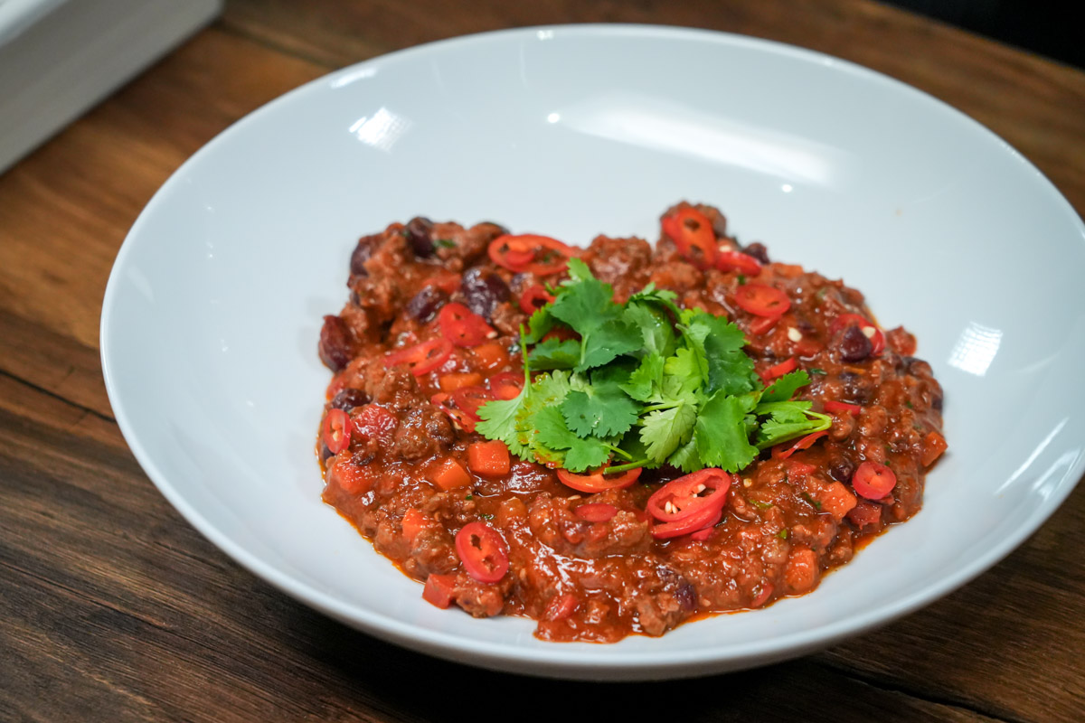 ingredients in chili con carne