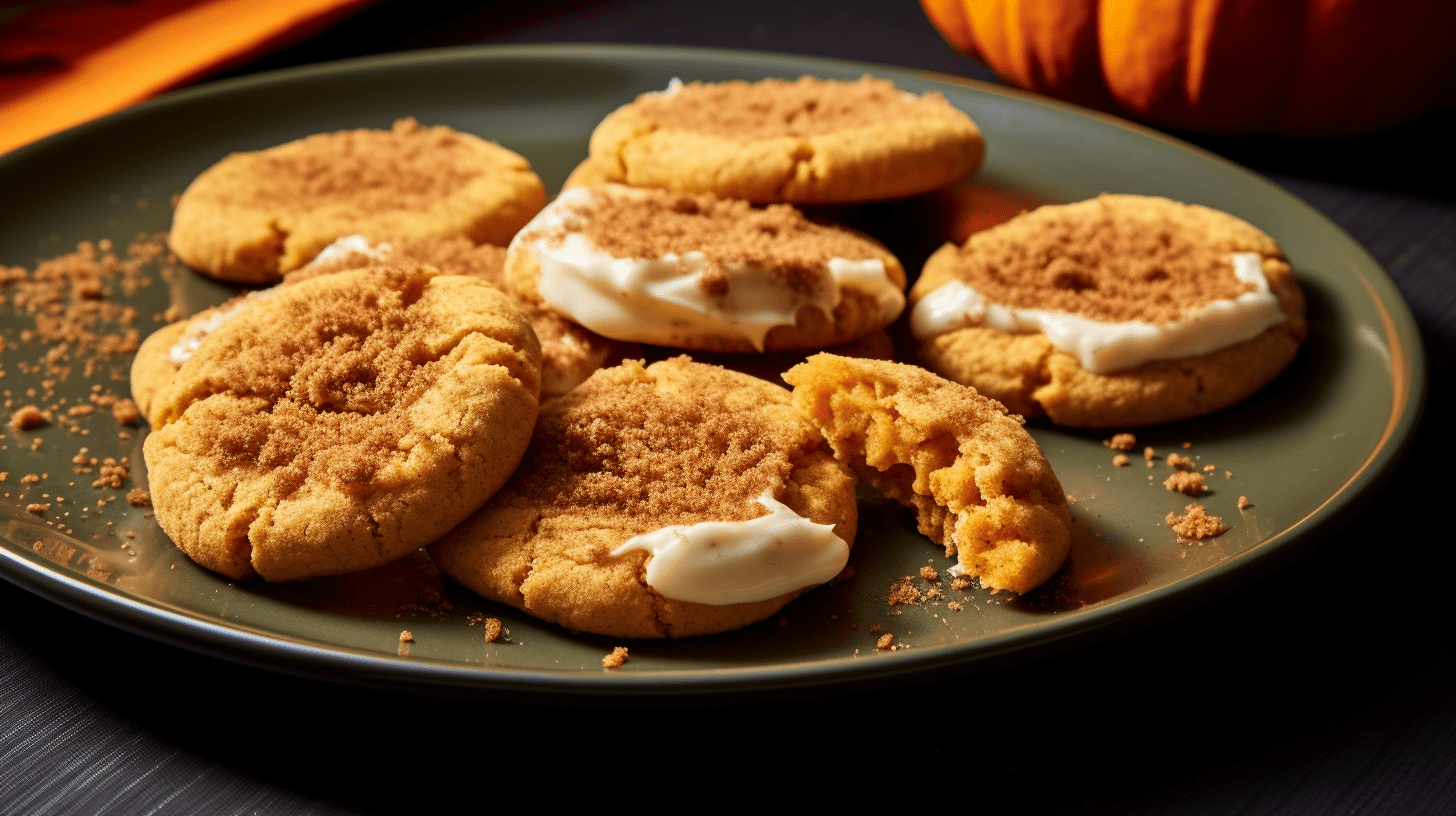 step by step Pumpkin Cheesecake Cookies recipe