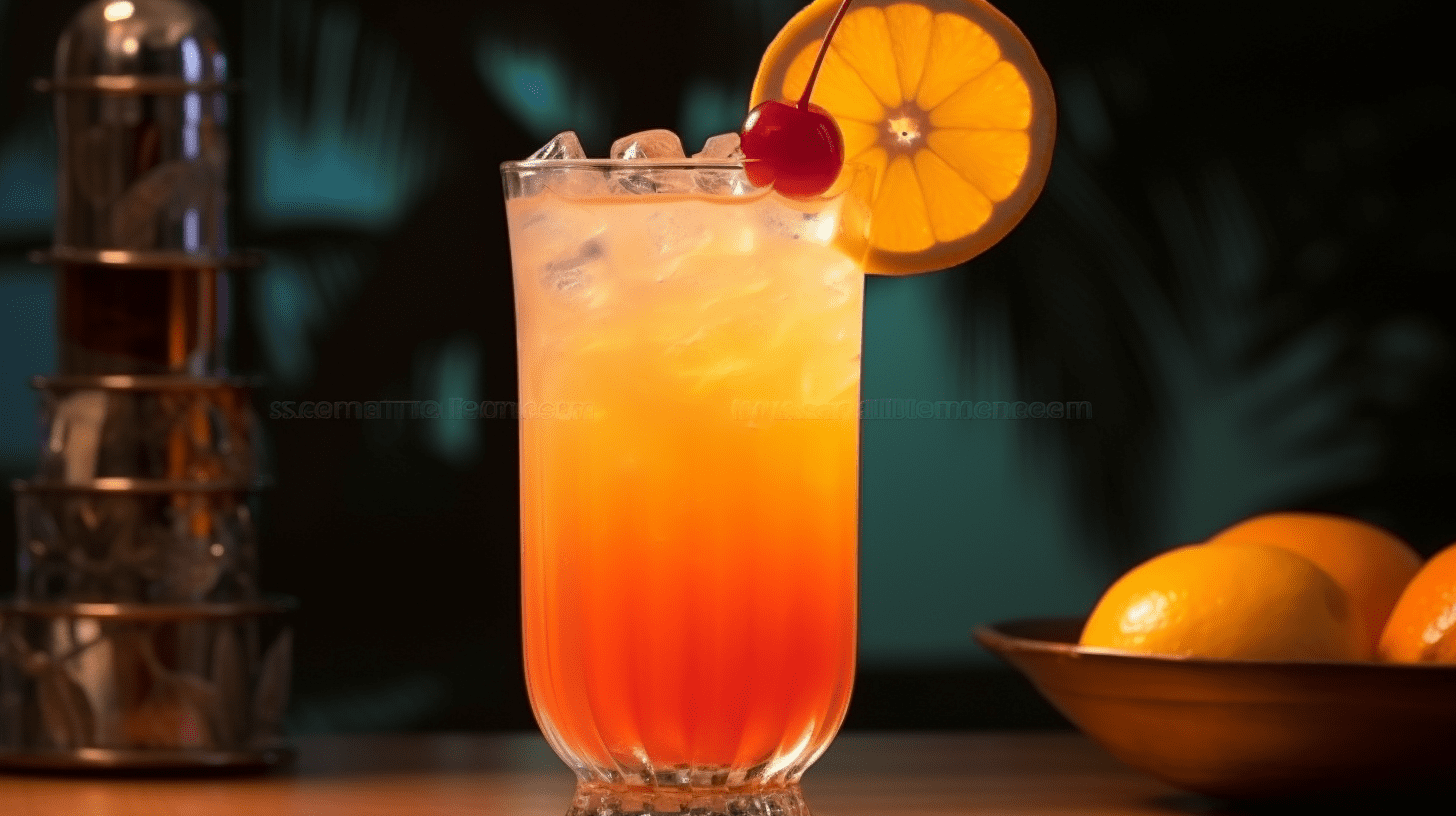 Bahama Mama Cocktail