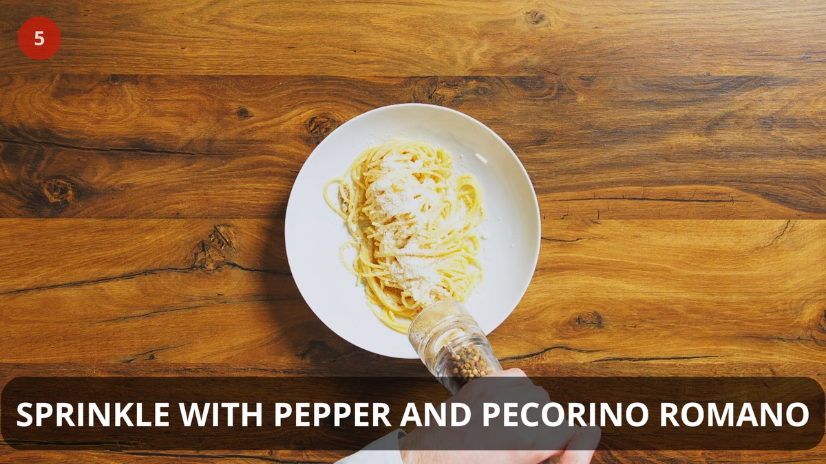 Cacio e Pepe Pasta Recipe Step By Step 5