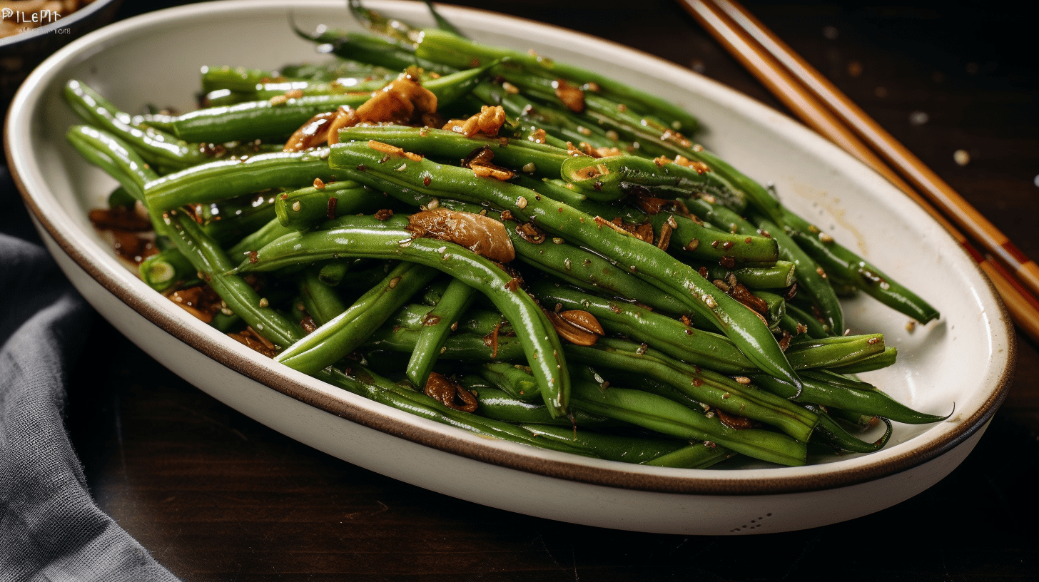 'Chinese Buffet' Green Beans recipe