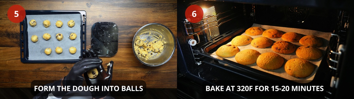 Chocolate Chip Cookies Recipe Step By Step 5-6