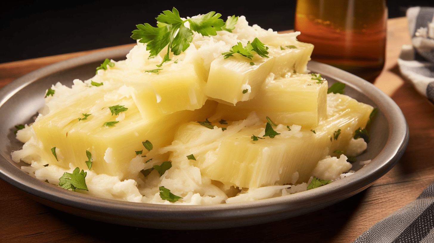 Cuban Yuca with Mojo Recipe