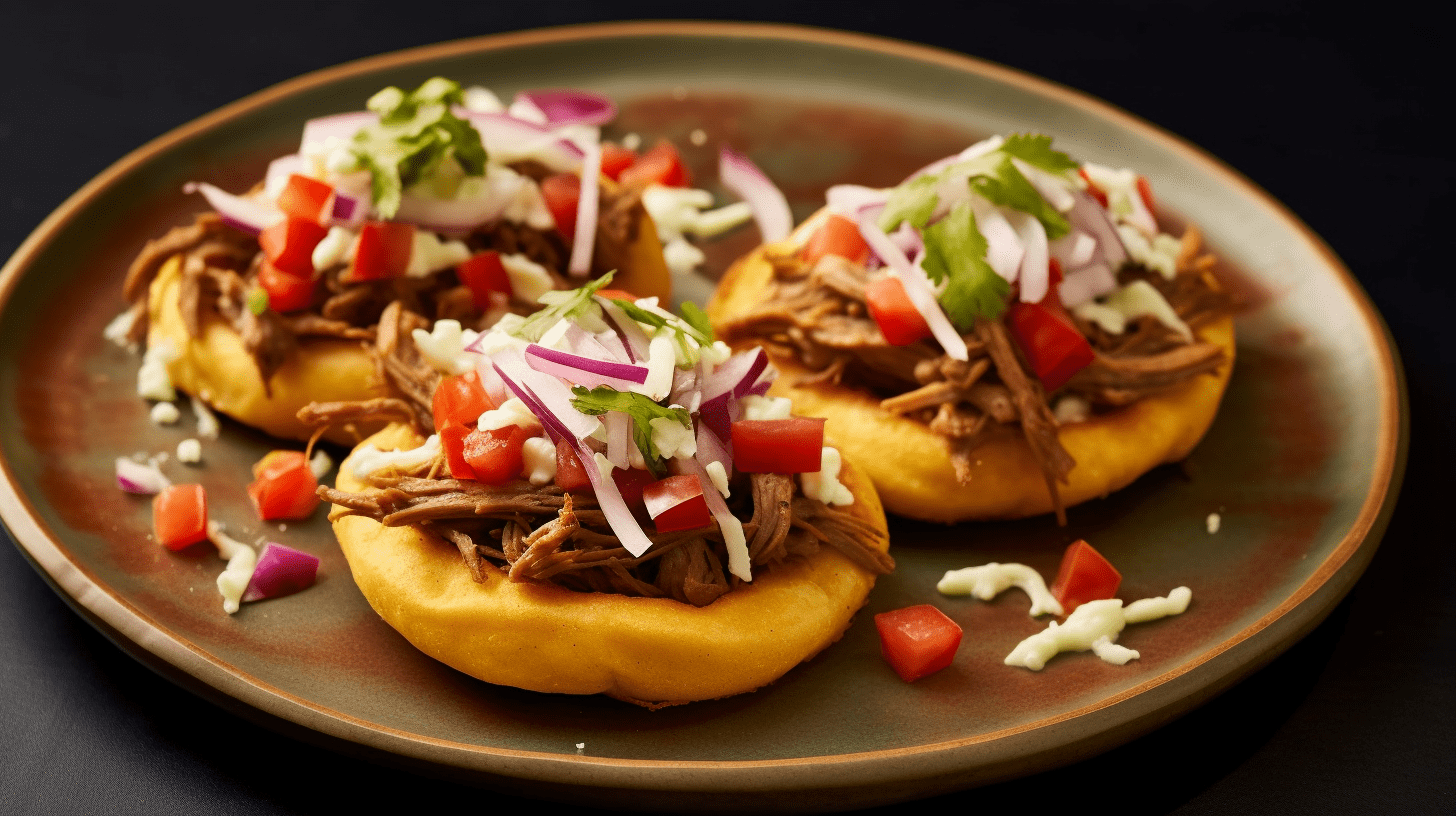 Easy Mexican Sopes step by step recipe