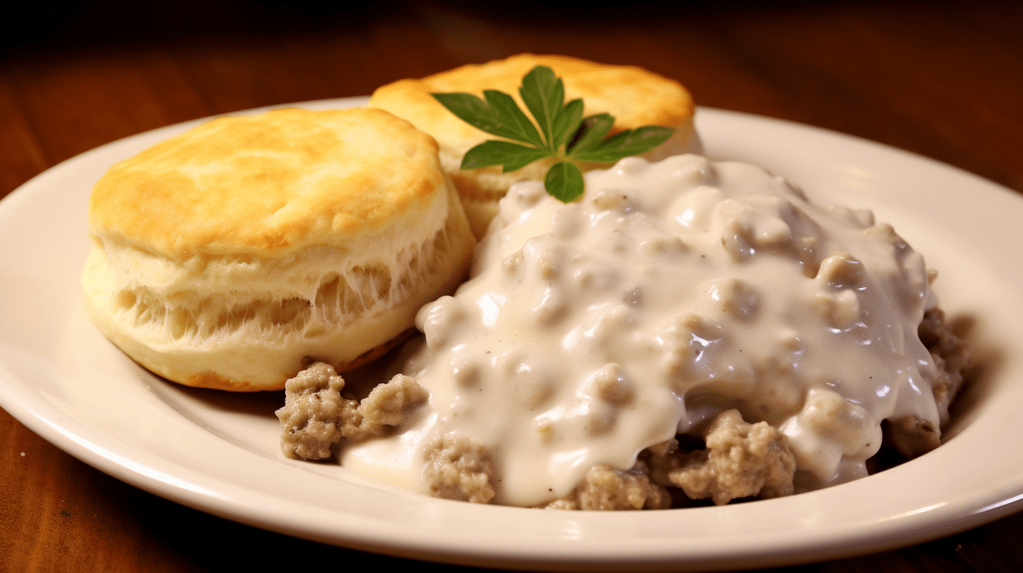 Easy Sausage Gravy and Biscuits step by step