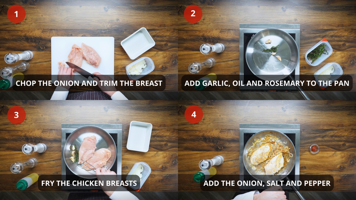 Marry me Chicken Recipe Step By Step1-4