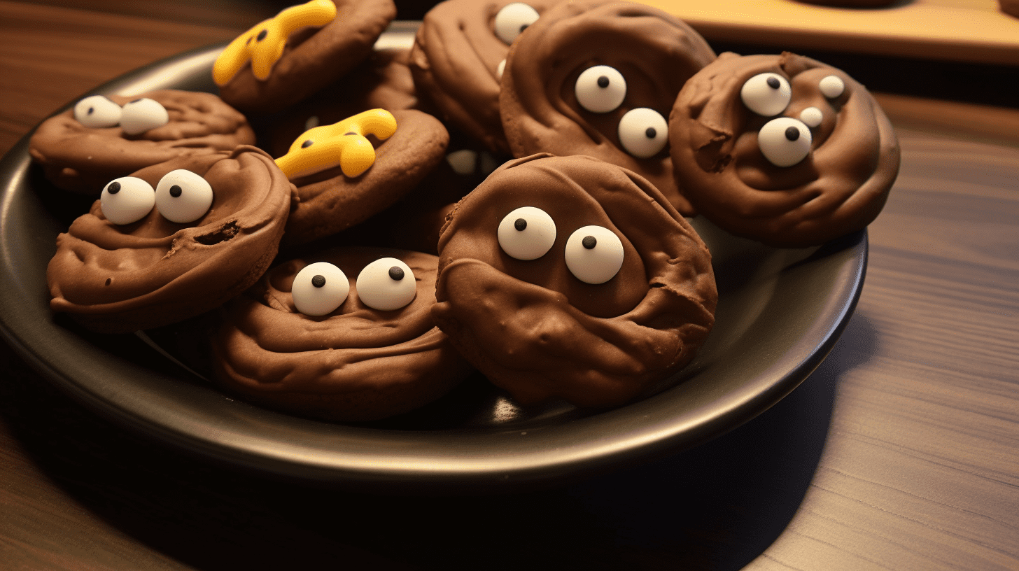 Poop Emoji Cookies recipe