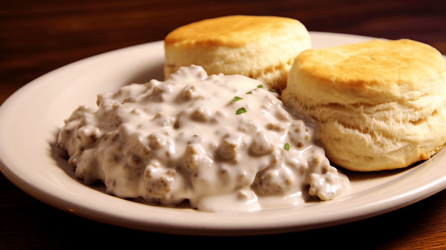 Sausage Gravy and Biscuits recipe