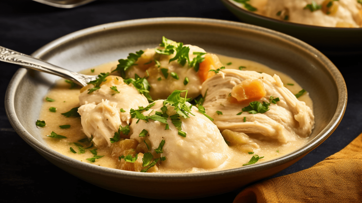 Slow Cooker Chicken and Dumplings recipe