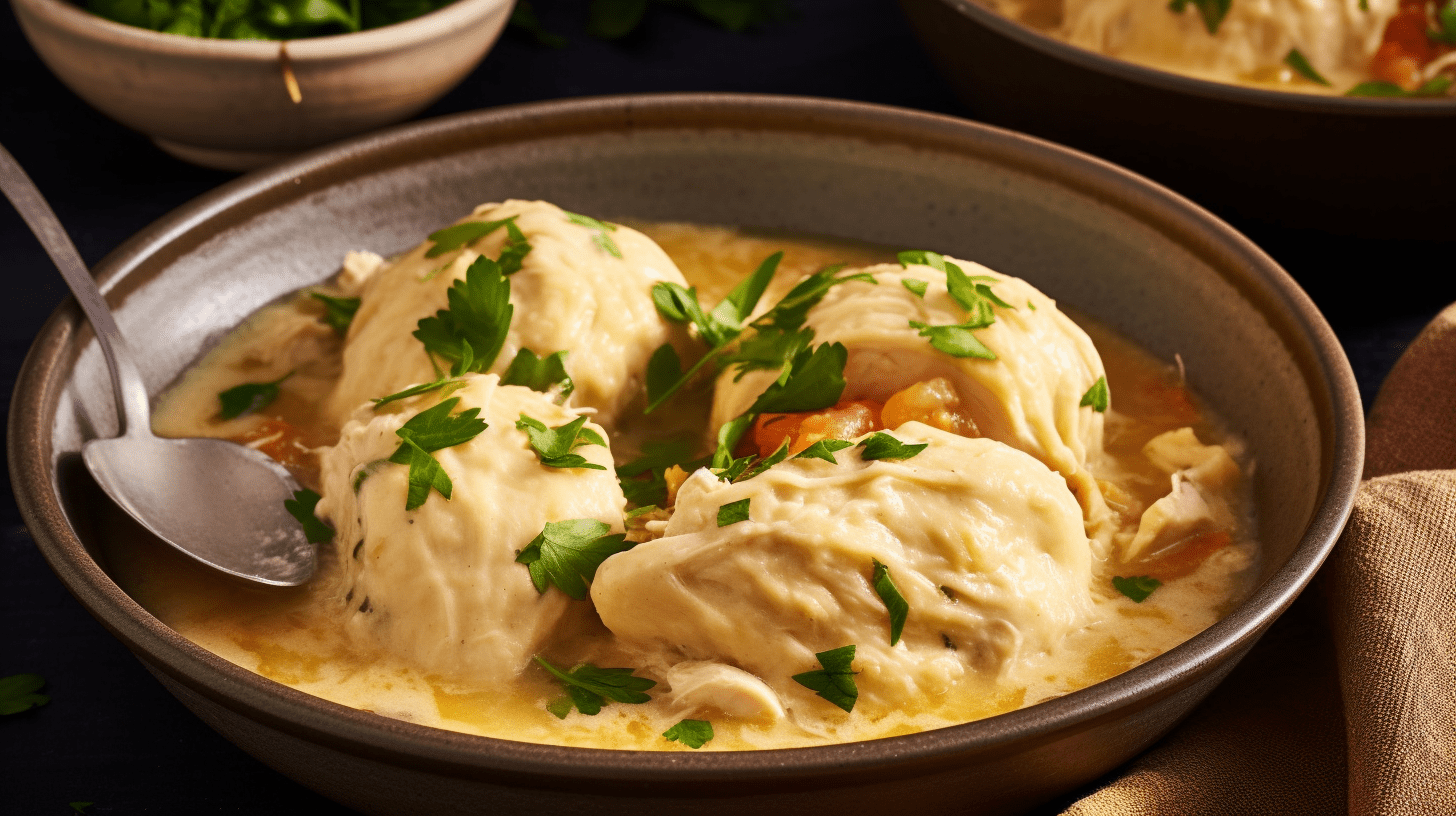 Slow Cooker Chicken and Dumplings