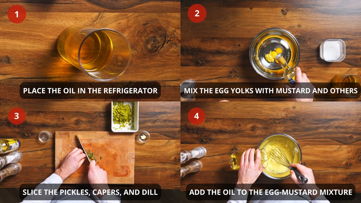 Tar Tar Recipe Step By Step 1-4