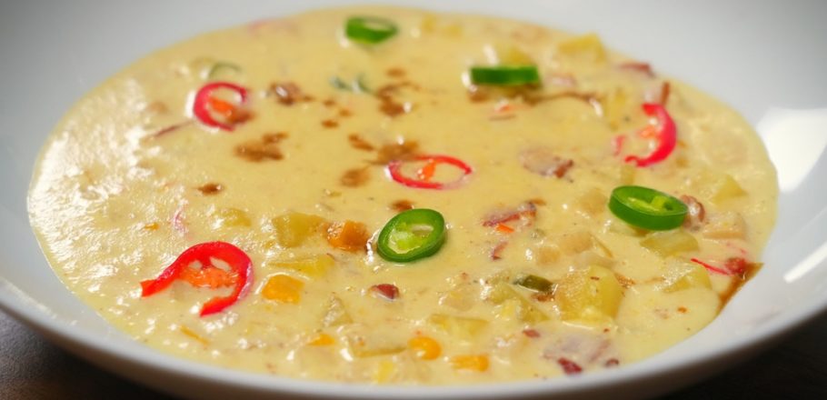 corn chicken chowder soup recipe