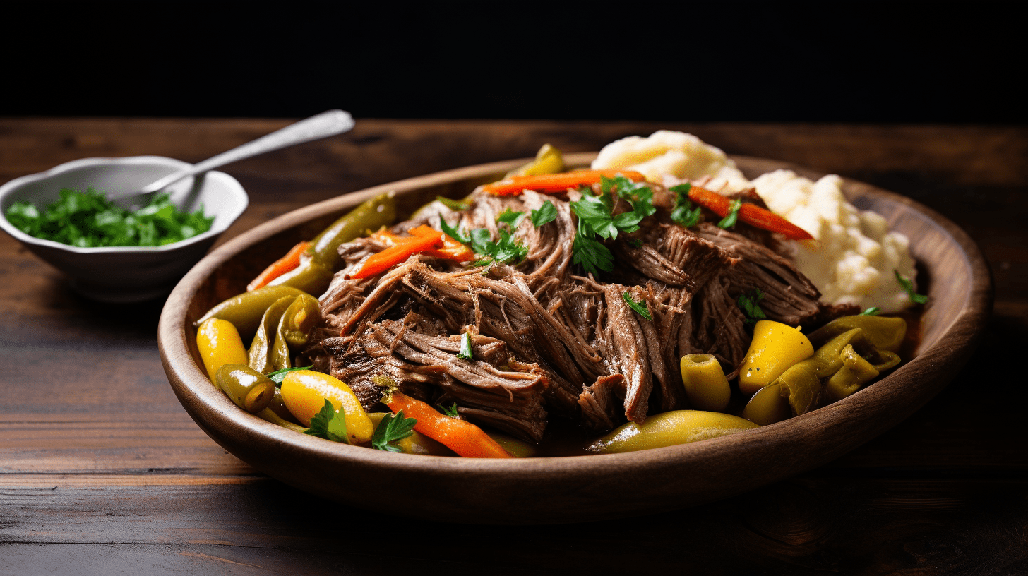 how to cook Mississippi Pot Roast