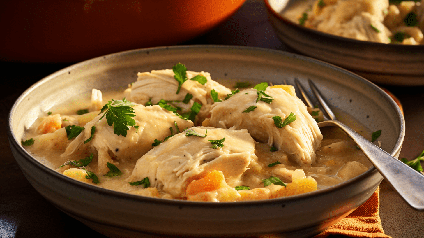 how to make Slow Cooker Chicken and Dumplings