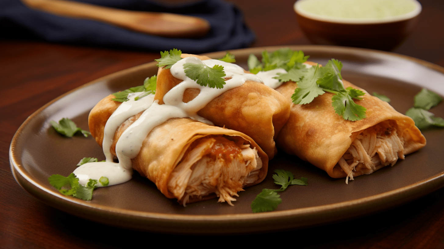 the best Chicken Chimichangas recipe