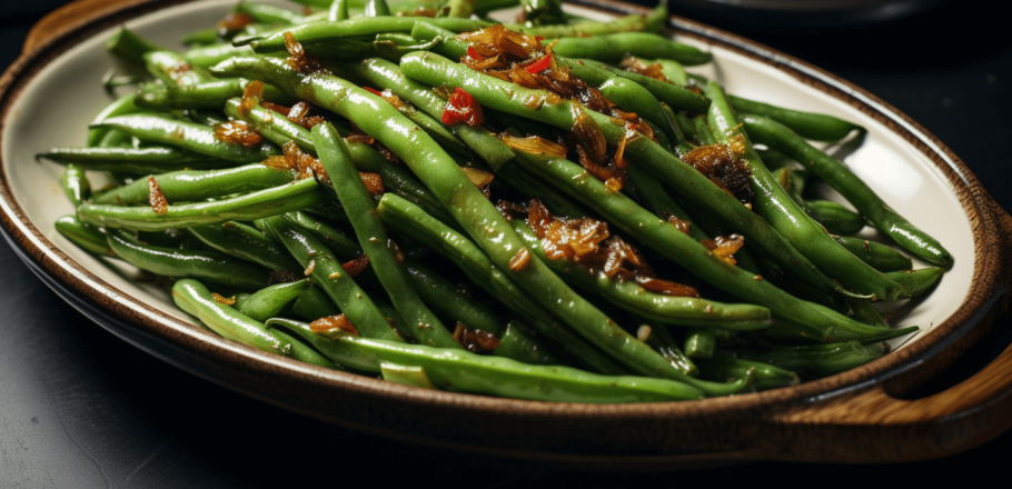 the best 'Chinese Buffet' Green Beans