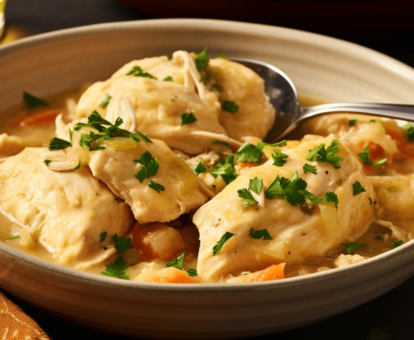 the best step by step recipe of Slow Cooker Chicken and Dumplings