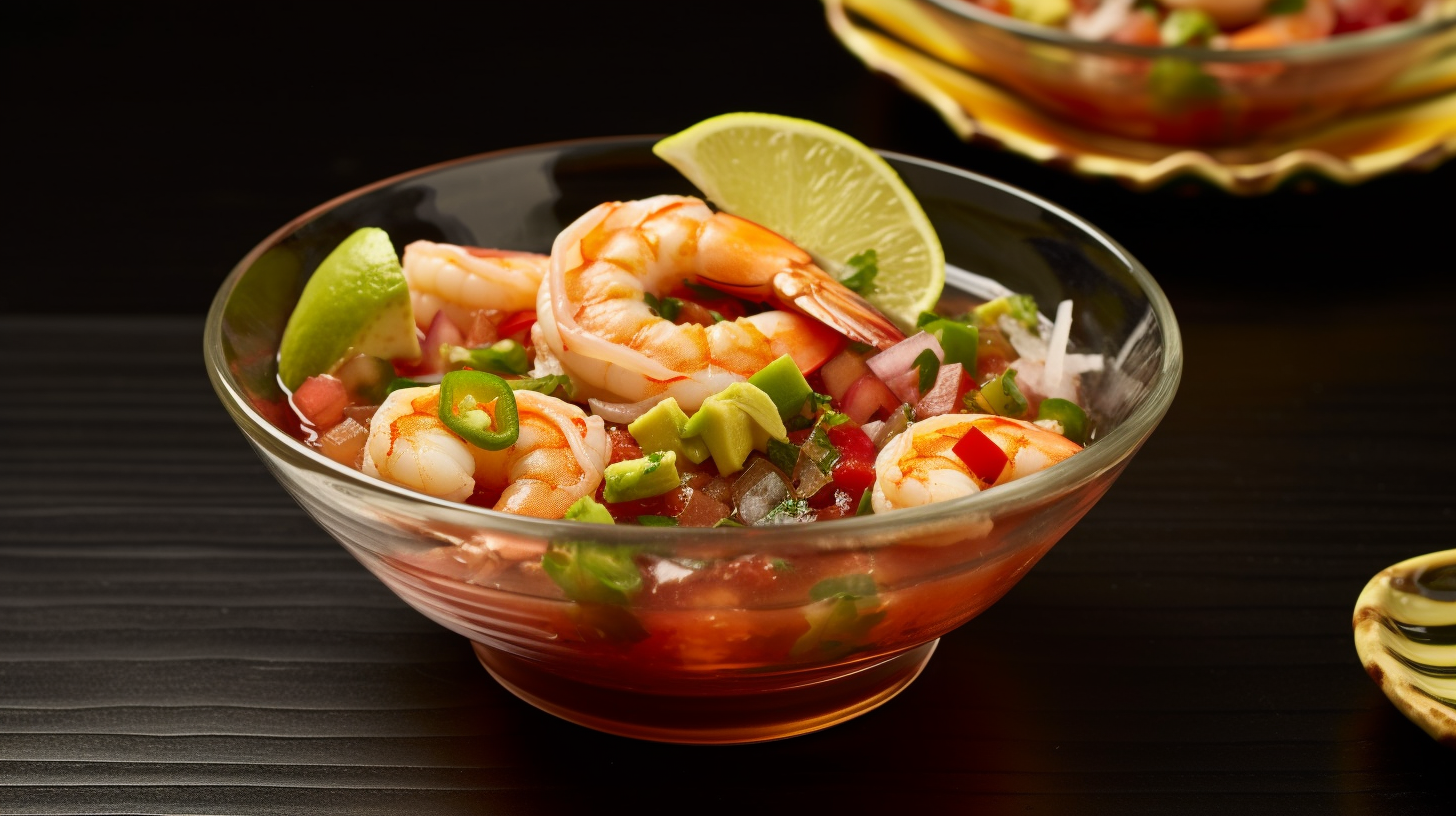 Authentic Mexican Shrimp Cocktail