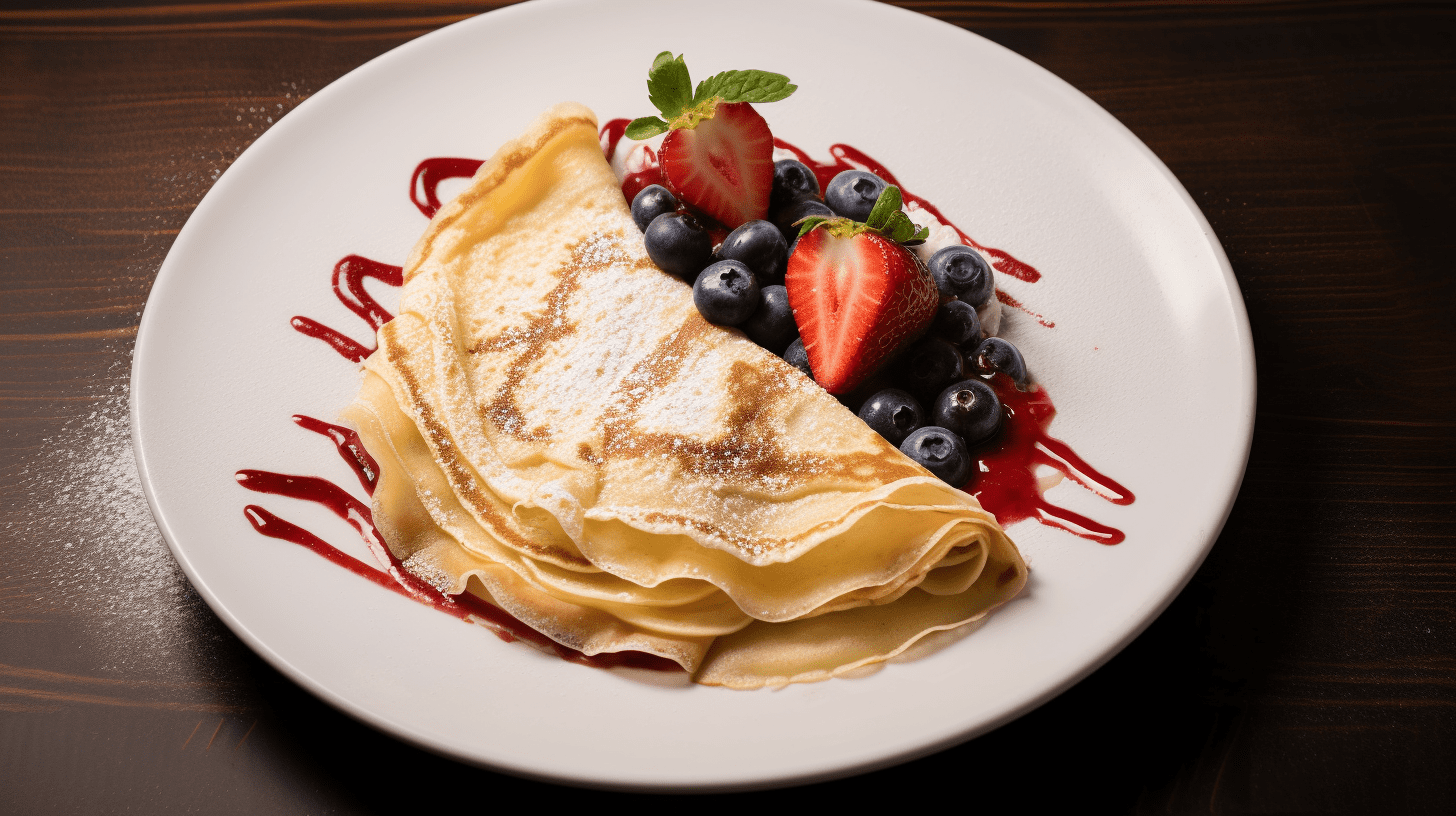 Basic Crêpes step by step recipe