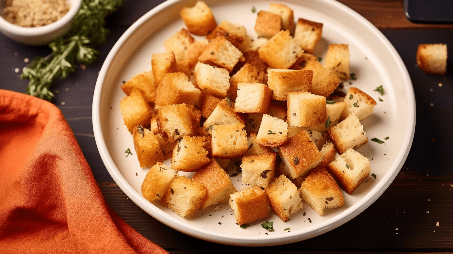Croutons in the Air Fryer