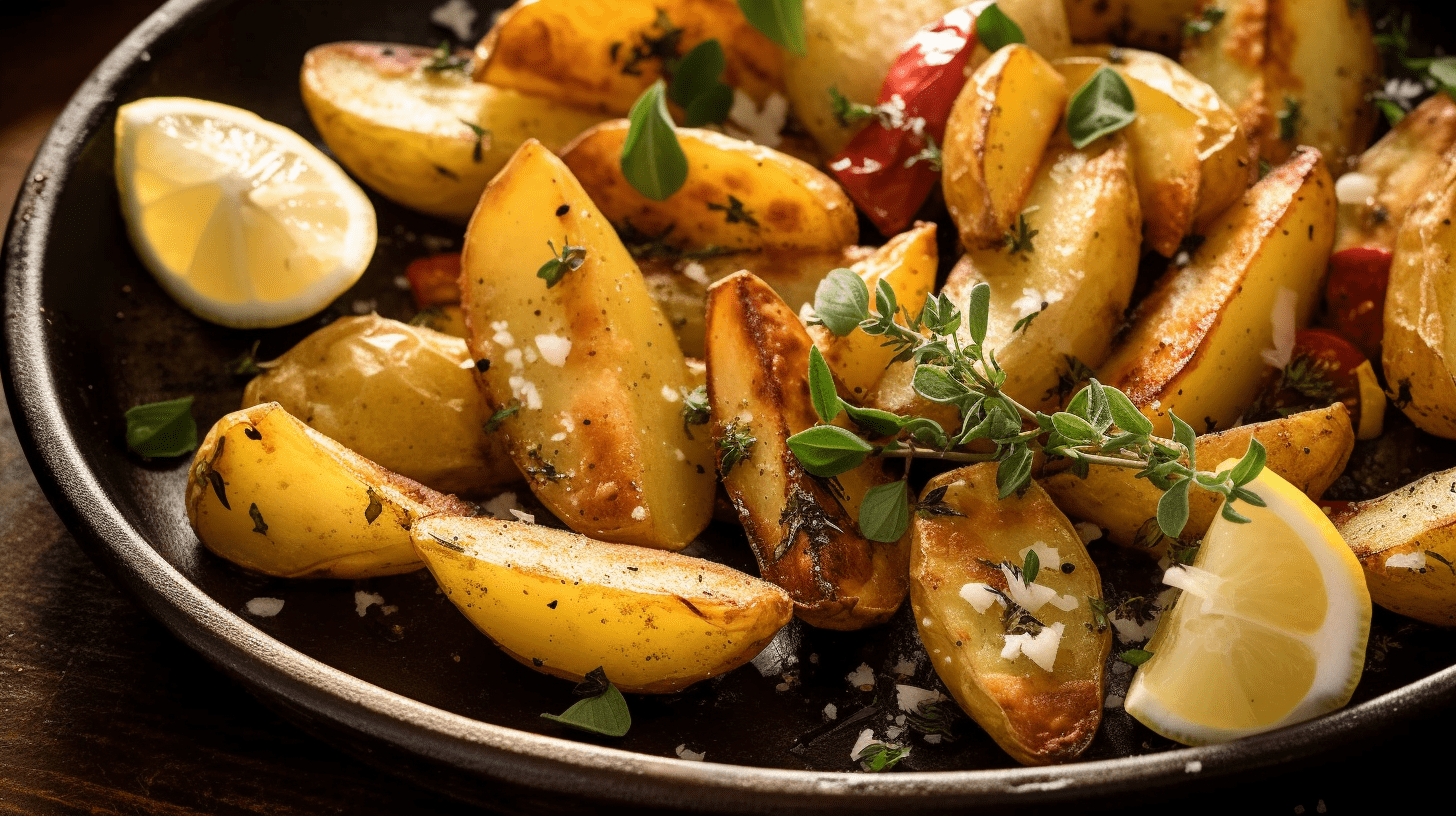 Greek Style Potatoes Recipe Roasted Potatoes   Greek Style Potatoes Recipe 