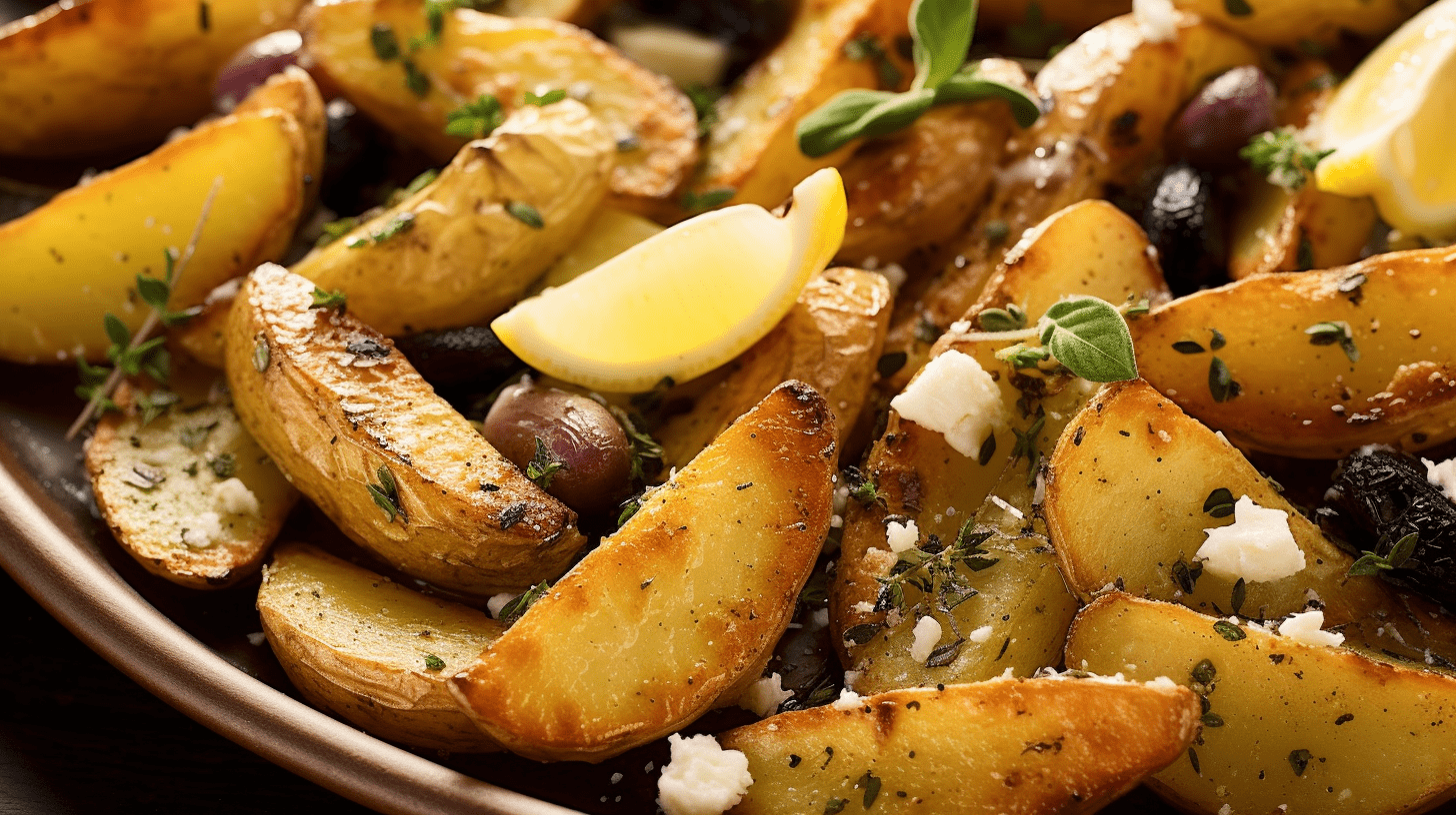 Greek-Style Potatoes step by step Recipe