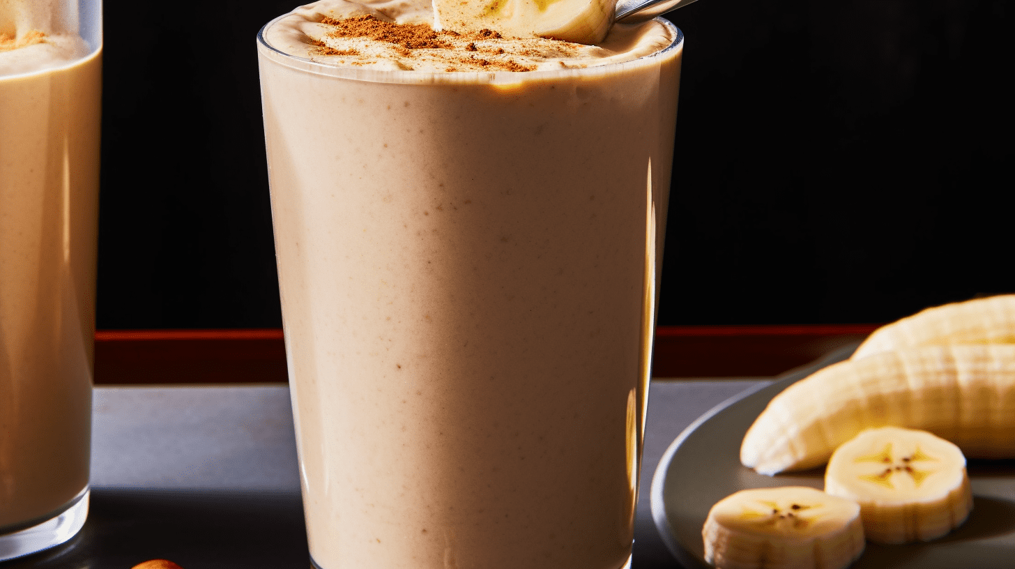 Peanut Butter Banana Smoothie step by step Recipe