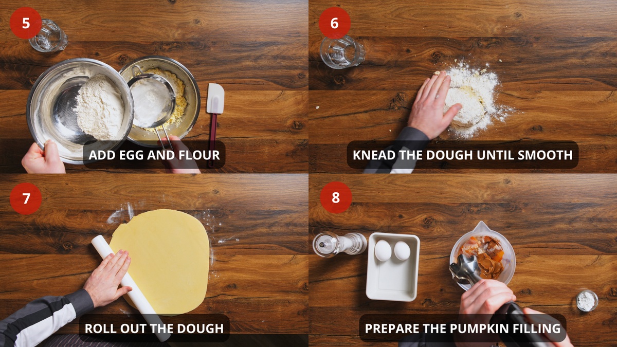 Pumpkin Pie Recipe Step By Step 5-8