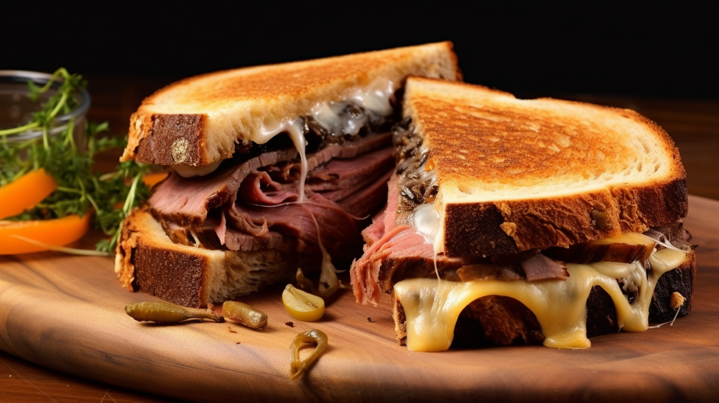 Roast Beef and Cheese Sandwiches