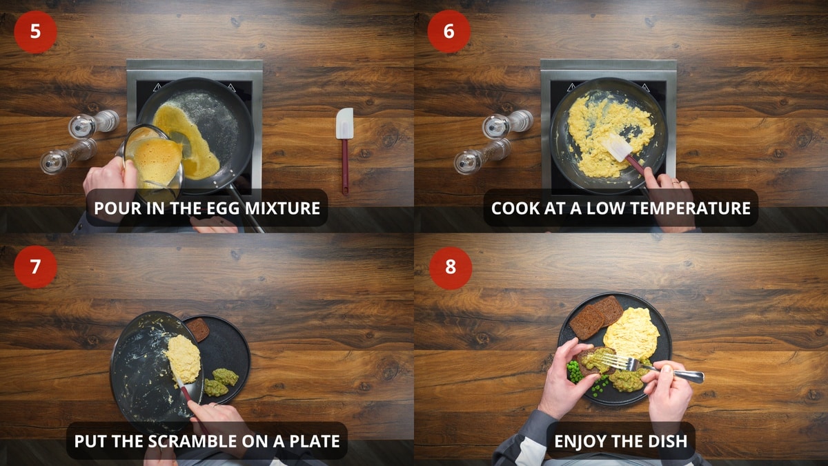 Scramble step by step 5-8