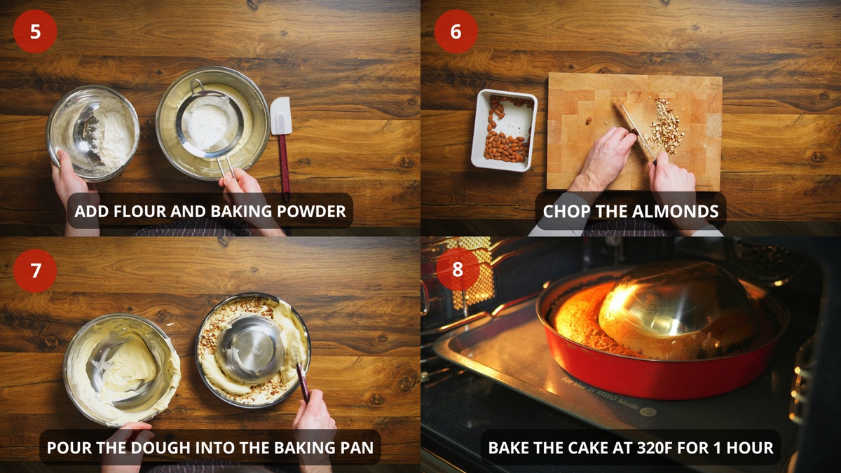 Sock it to Me Cake Recipe Step by step 5-8