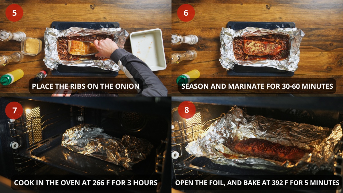Supper Tender Ribs recipe step by step 5-8