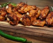 baked chicken wings in oven