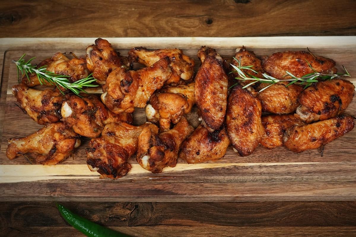 baked chicken wings in the oven