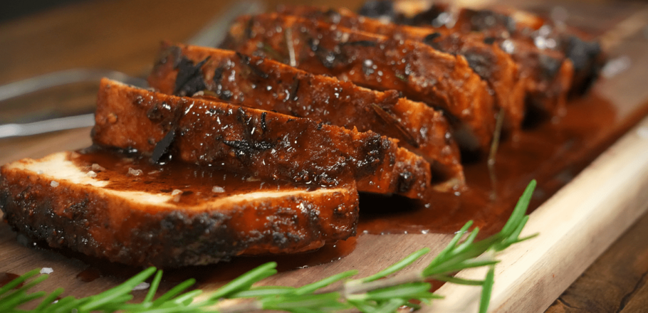 baked pork loin chop