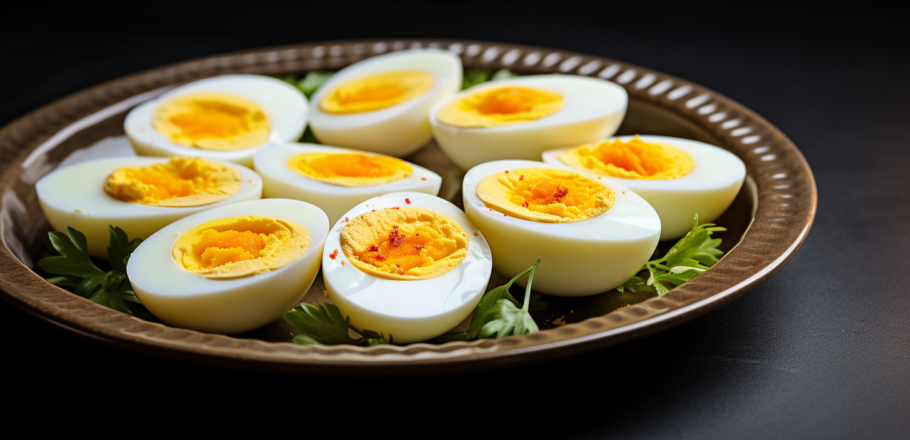 boil eggs for hard boiled eggs