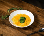 broccoli-cheddar soup
