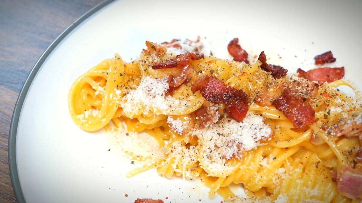 carbonara dish