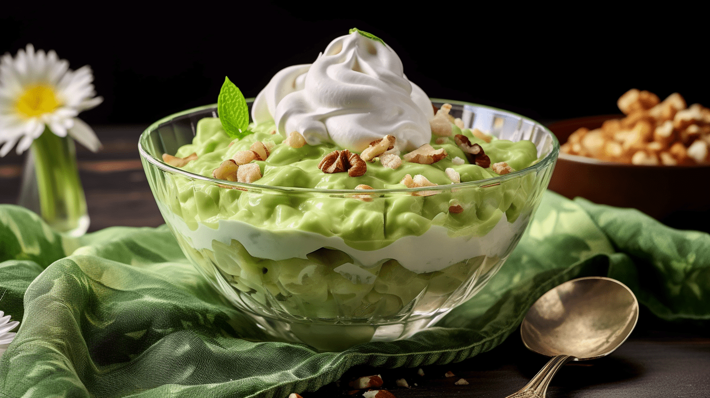 homemade 5-ingredients Watergate Salad Recipe DIY