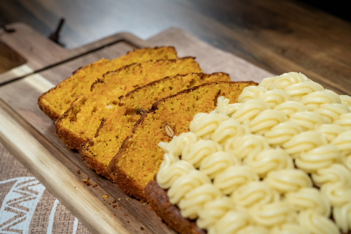 homemade carrot cake