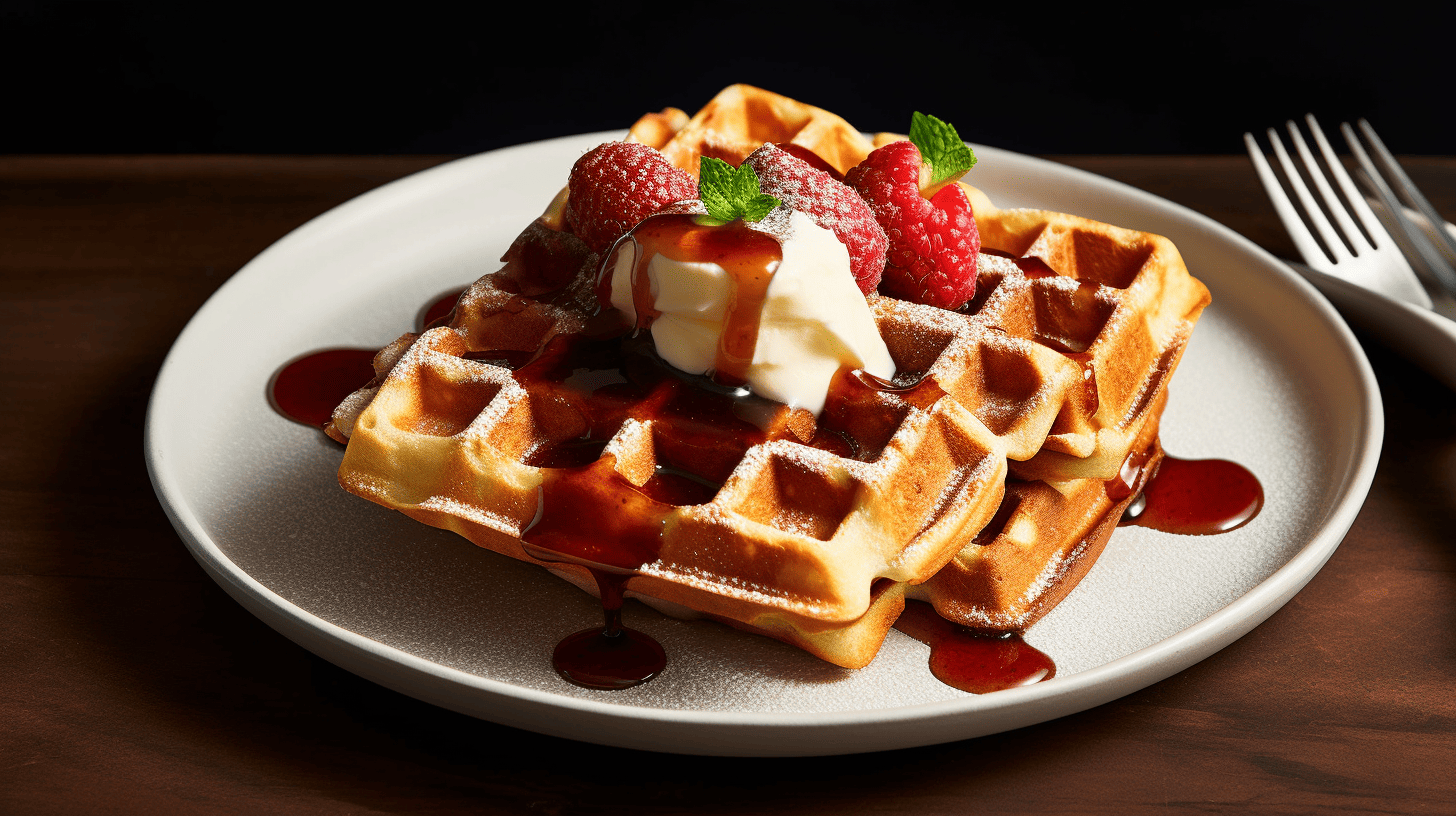 Classic Waffles Recipe Yummy 25 Minute Breakfast 7806