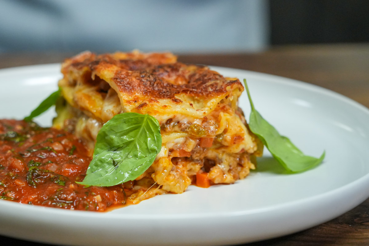 lasagna and recipe