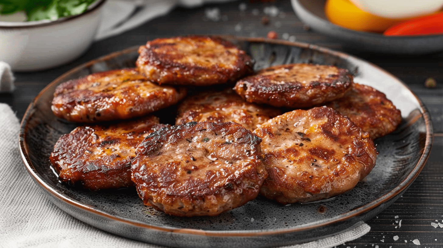 Air Fryer Sausage Patties recipe