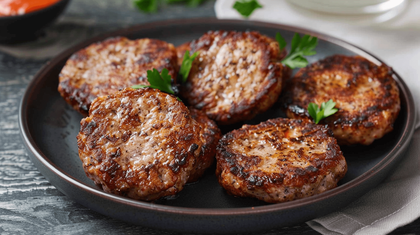 Air Fryer Sausage Patties